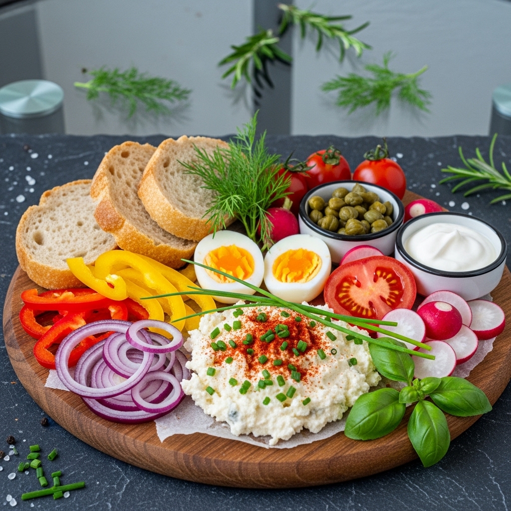 Hungarian Breakfast: A Vegetarian Feast for the Senses