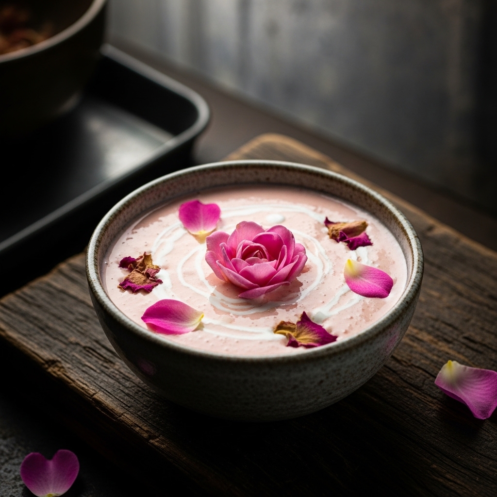 Indian Rose Lassi – A Flower of Serenity