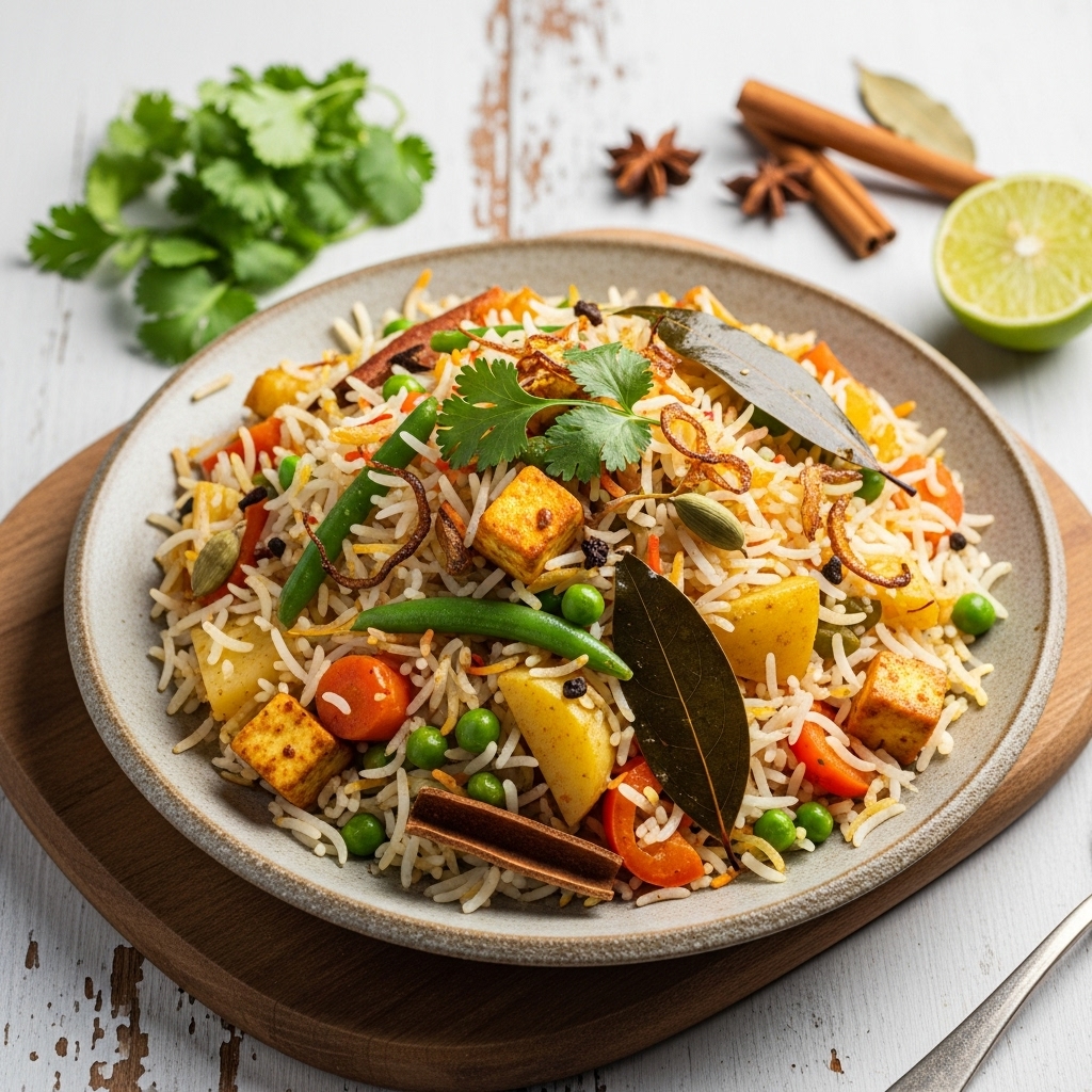 Indian Summer Vegetable Biryani – Aromatic and Flavorful Rice Dish for Food Lovers