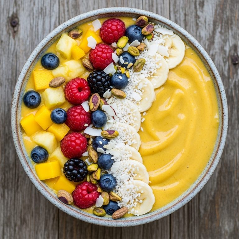 Indian Sunshine Smoothie Bowl – A Paleo Delight