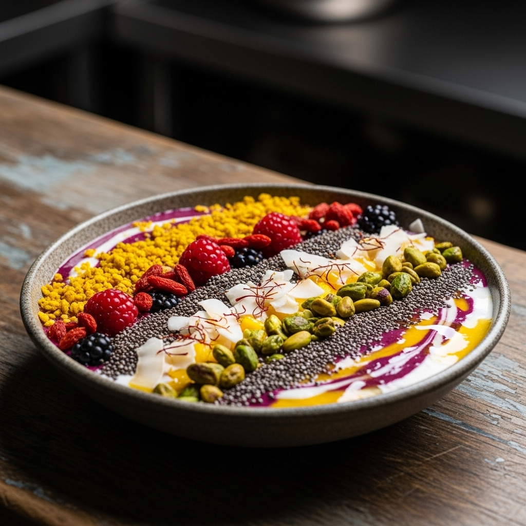 Indian Superfood Smoothie Bowl: A Vibrant Energy Boost for Your Day