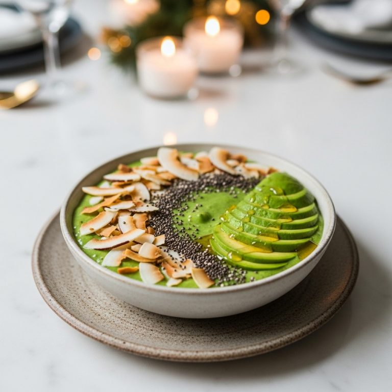 Invigorating Australian Avocado Smoothie Bowl