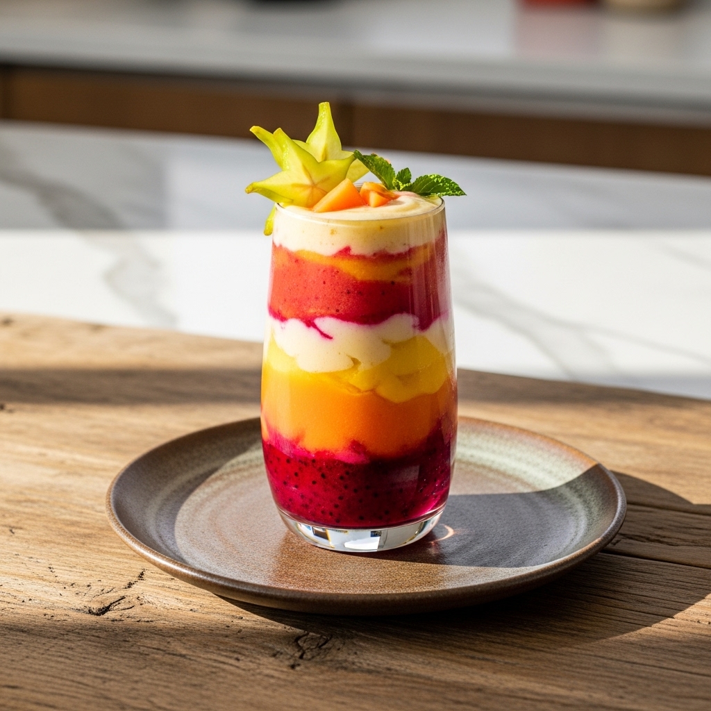 Invigorating Hawaiian Sunrise Smoothie