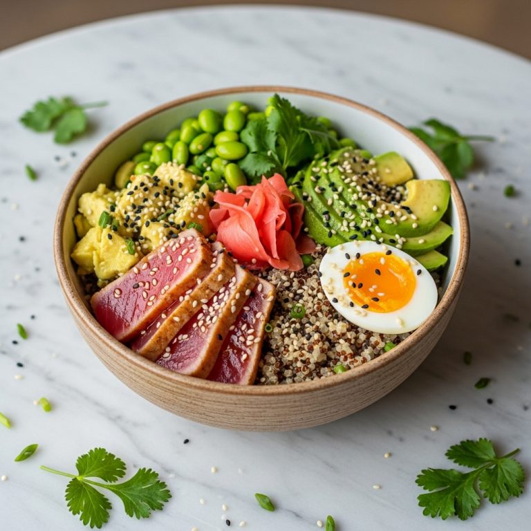Invigorating Japanese High-Protein Bowl