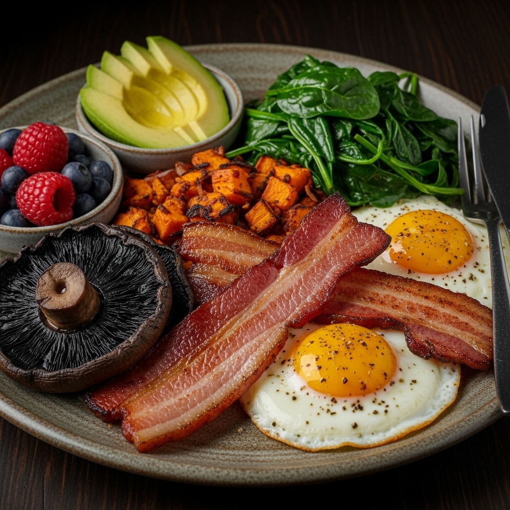 “Irish Breakfast Paleo-Style: A Cinematic Culinary Journey to the Emerald Isle”
