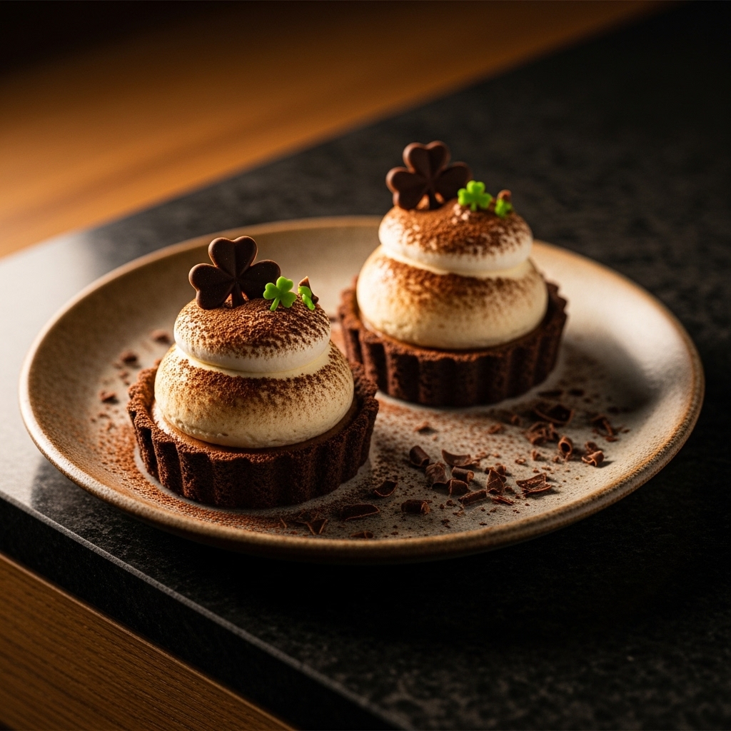 Irish Cream Mousse Tartlets – Deliciously Creamy Desserts for St. Patrick’s Day