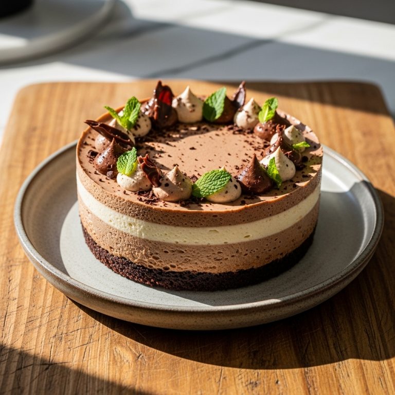 Irresistible Gluten-Free Irish Cream Mousse Torte