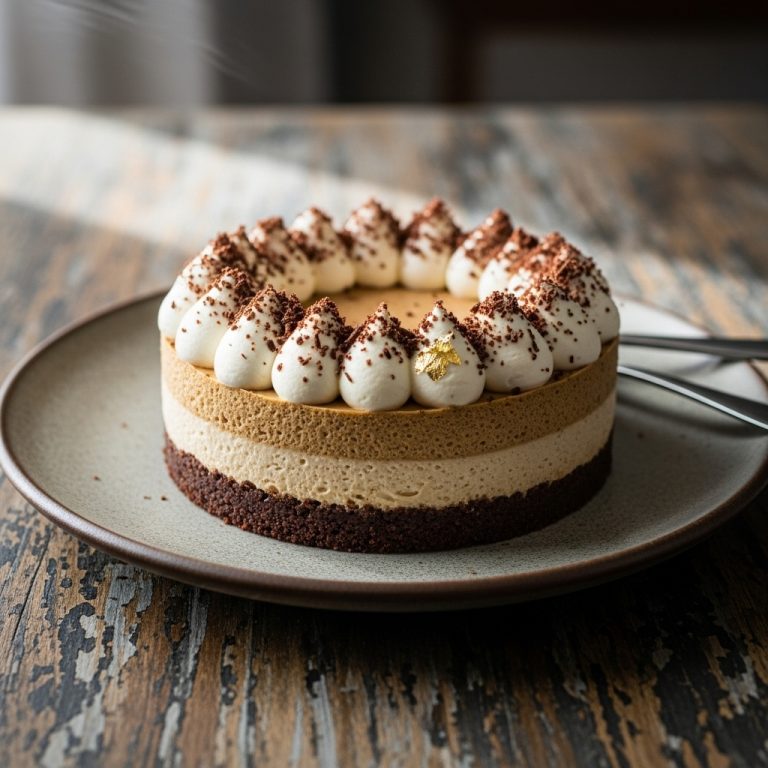 Irresistibly Creamy Keto-Friendly Irish Coffee Mousse Torte