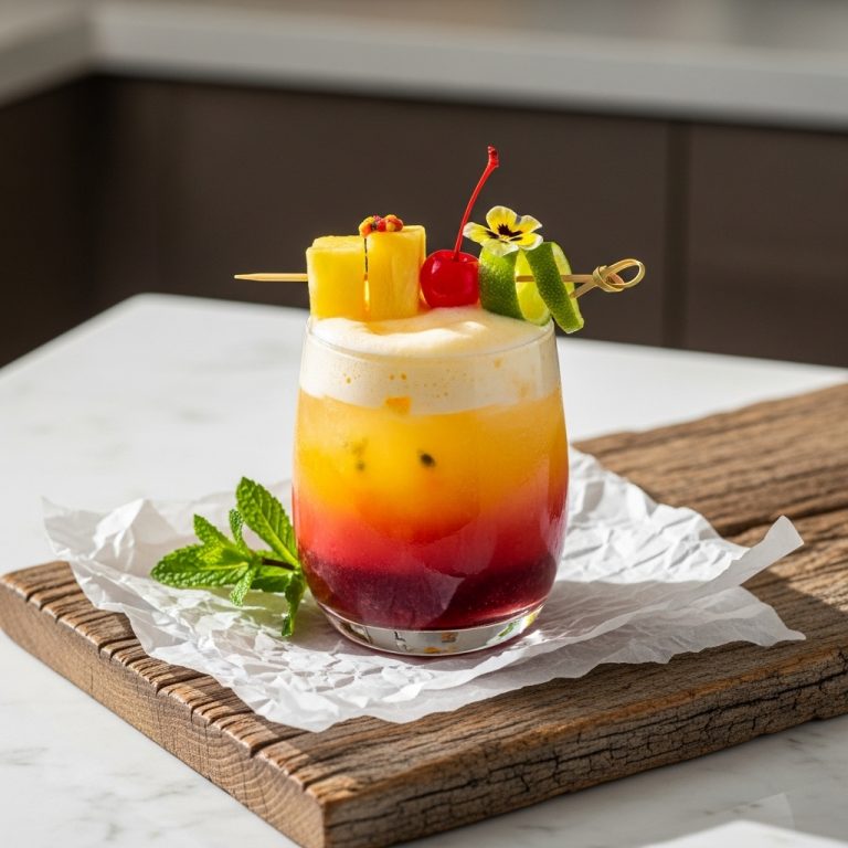 Island Escape Tropical Mocktail