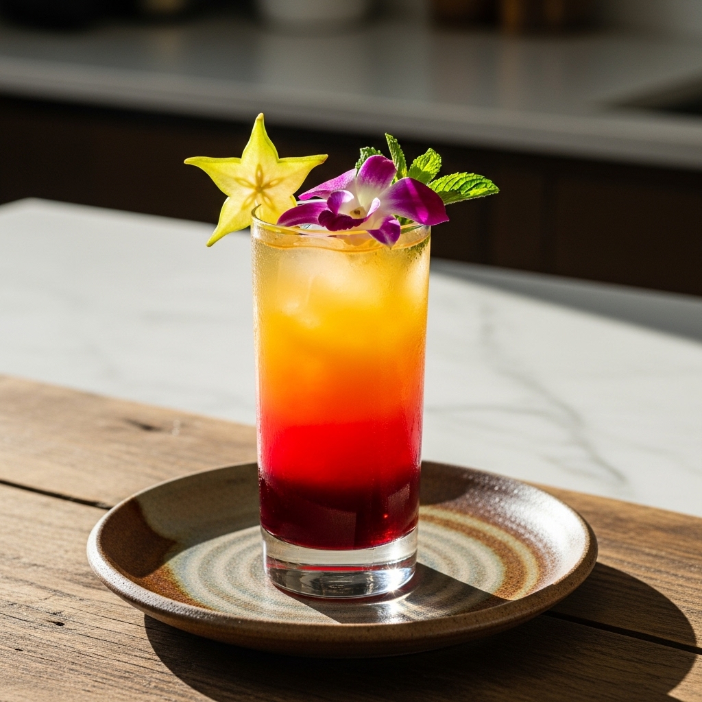 Island Sunset Mocktail
