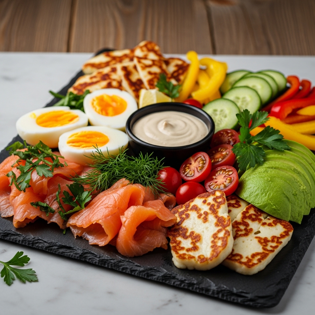 Israeli Breakfast Platter: A Paleo-Friendly Feast for the Senses