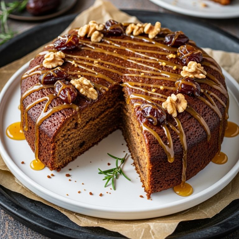 Israeli Date Honey Cake – A Heavenly Gluten-Free Dessert for All Occasions