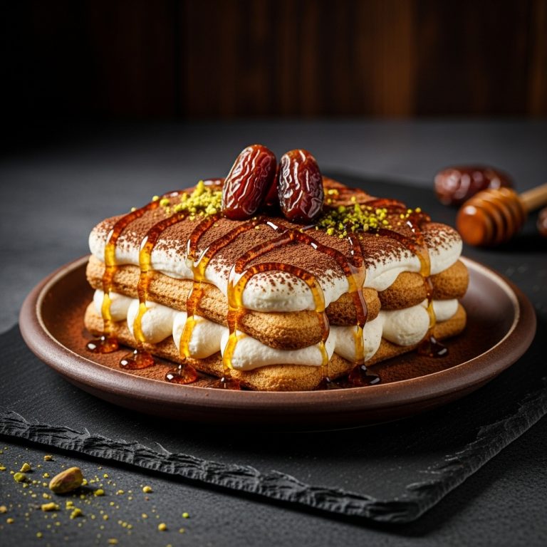 Israeli Date Honey Tiramisu – A Delightful Fusion of Middle Eastern and Italian Desserts