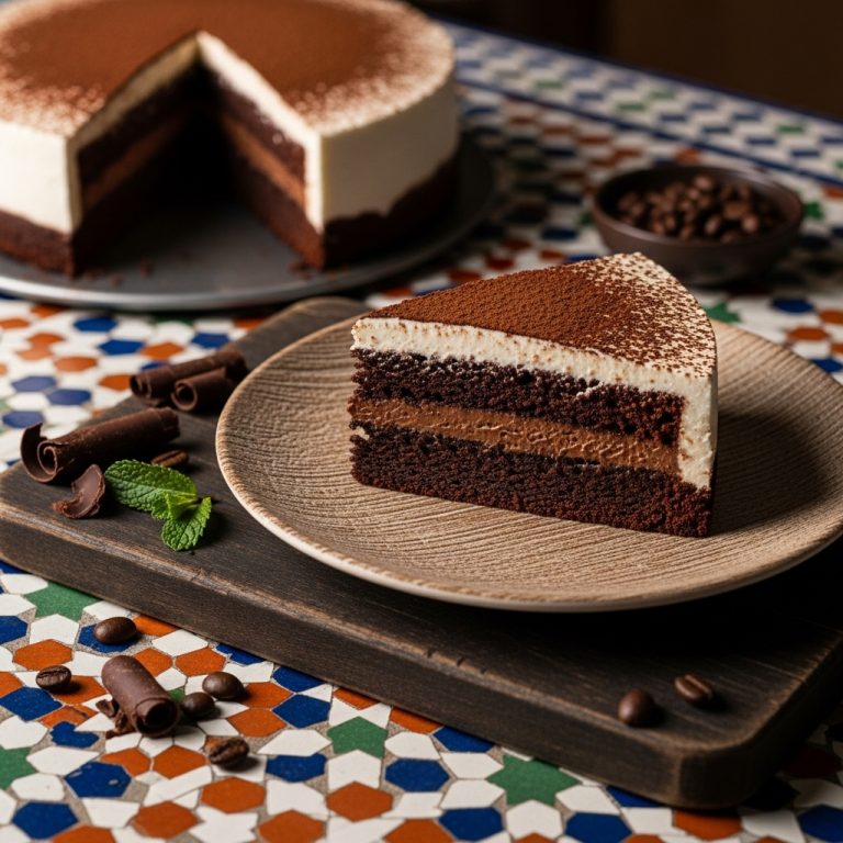 Italian Chocolate Mascarpone Torte