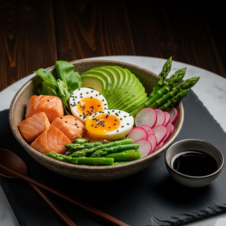 Japanese Breakfast – Low Carb Power Bowl