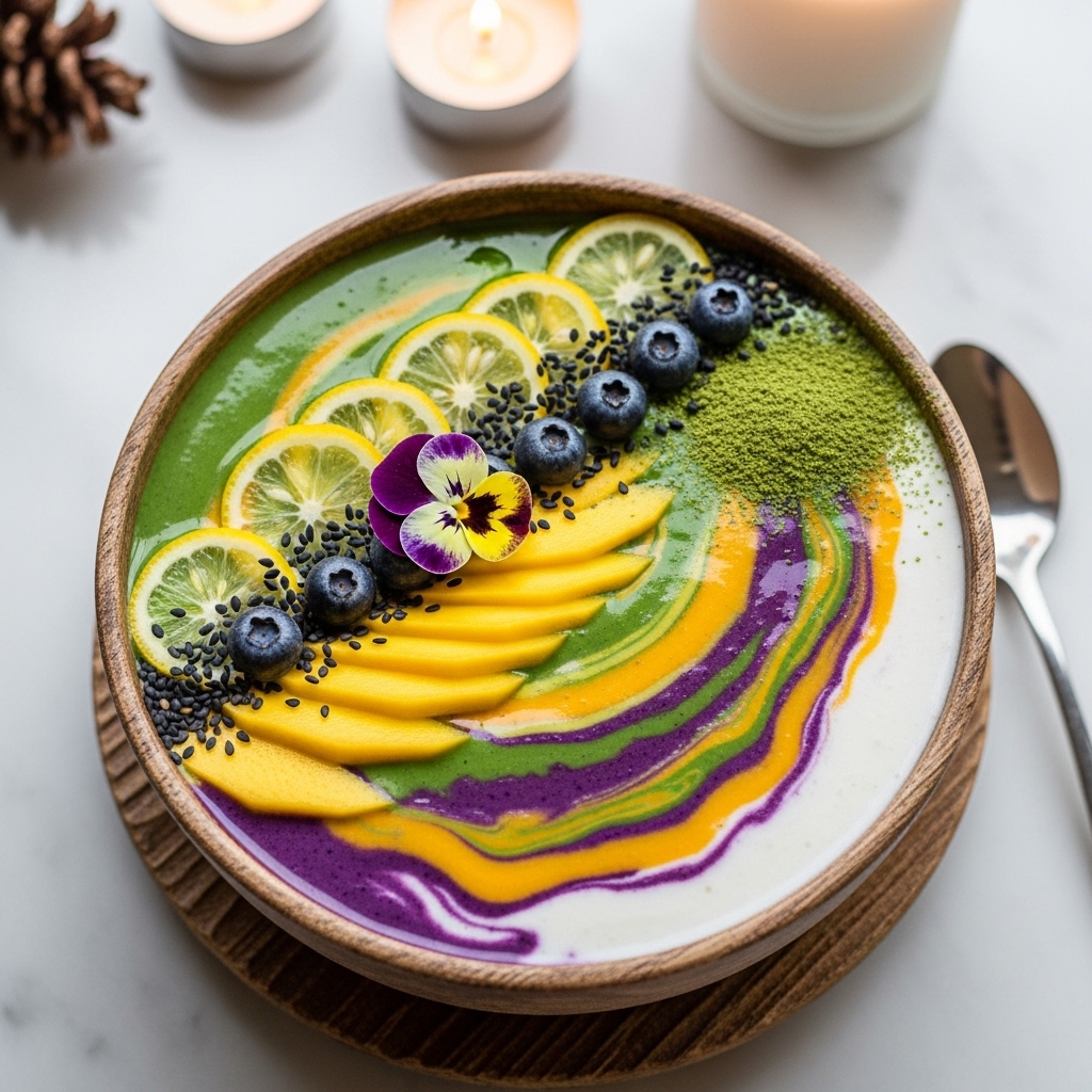 Japanese Energy Fusion Smoothie Bowl