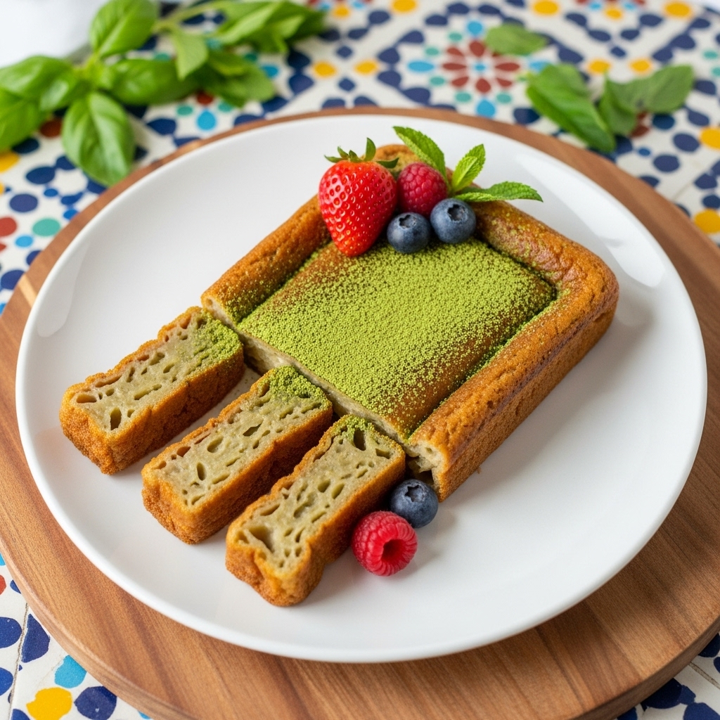 Japanese Gluten-Free Mochi Cake Delight: A Cinematic Dessert Experience