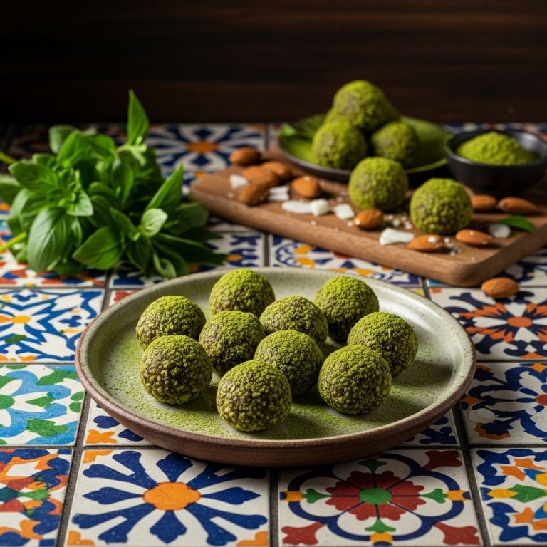 Japanese Matcha Bliss Balls