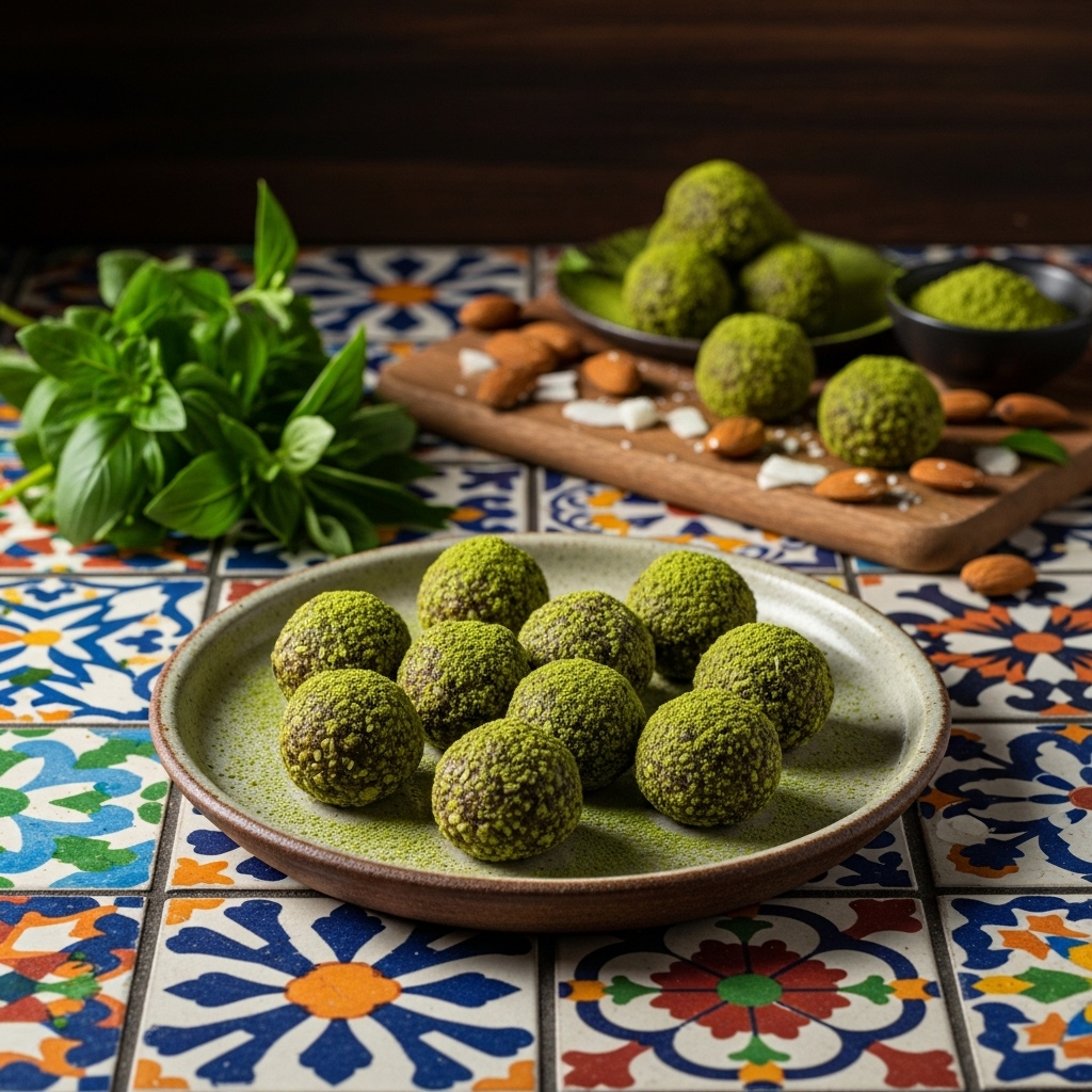 Japanese Matcha Bliss Balls