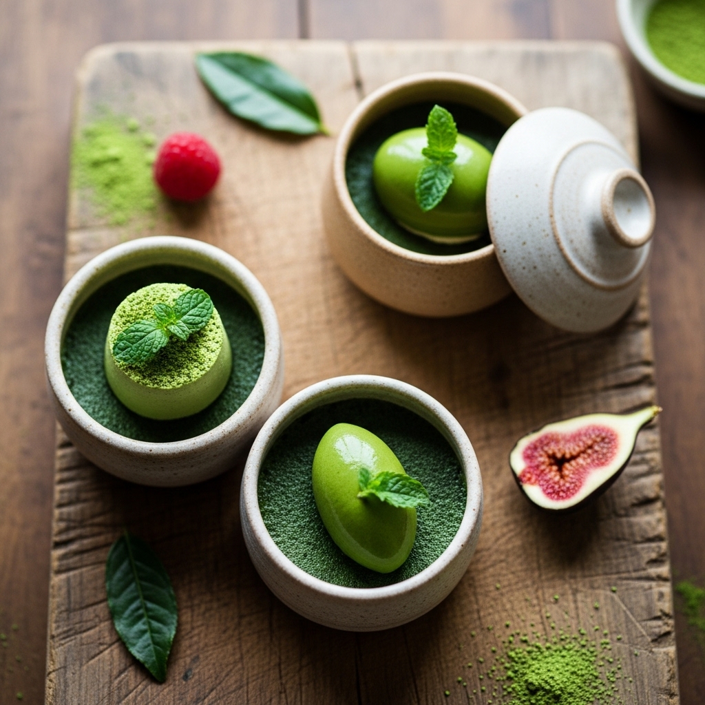 Japanese Matcha Delight Pots