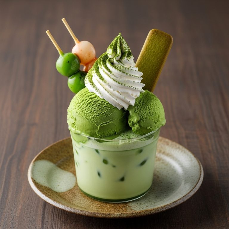 Japanese Matcha Dream Floats