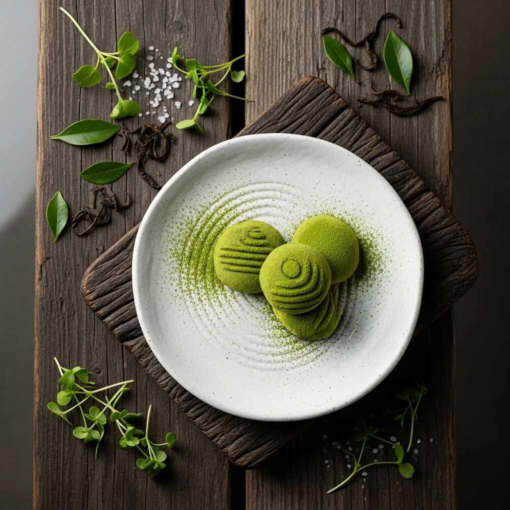 Japanese Zen Garden Matcha Truffles