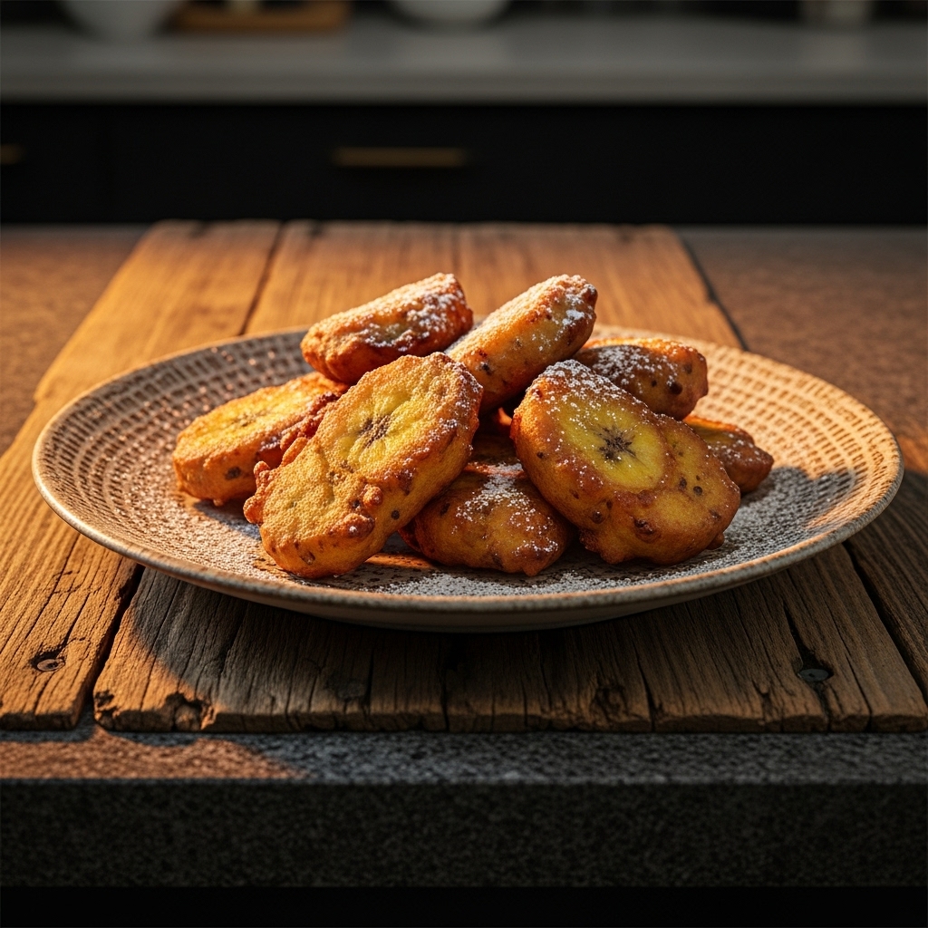 “Kenyan Gluten-Free Banana Fritters – A Taste of Africa in Every Bite!”