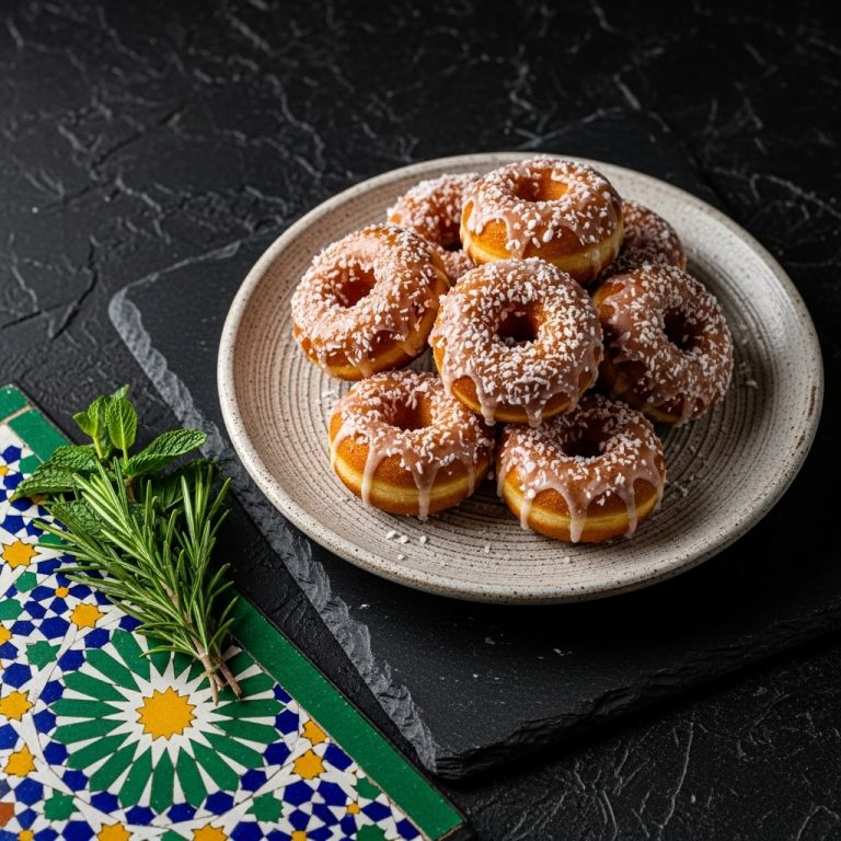 Kenyan Vegan Mbao Doughnuts with Coconut Glaze