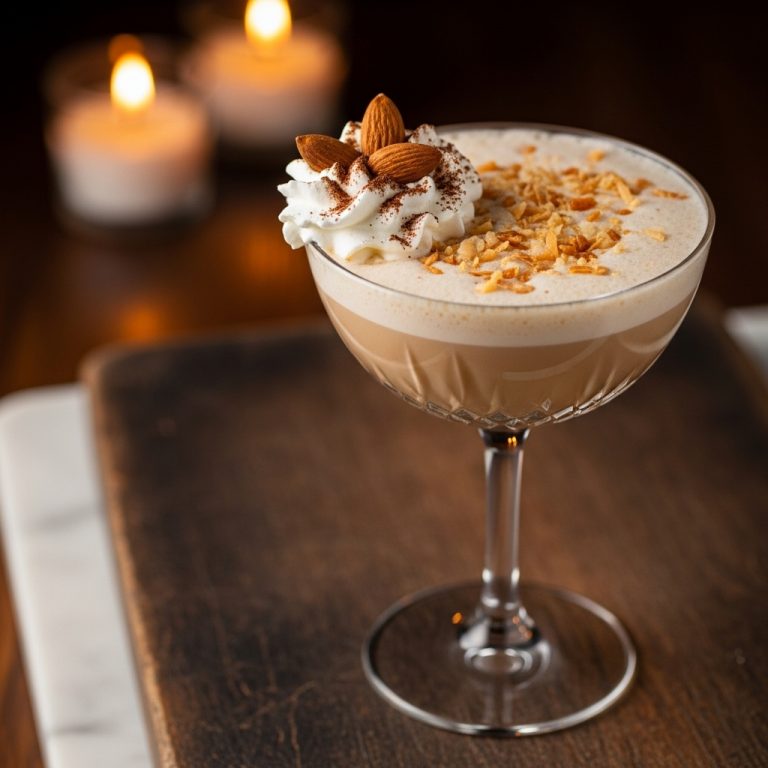 Keto Almond Joy Cocktail