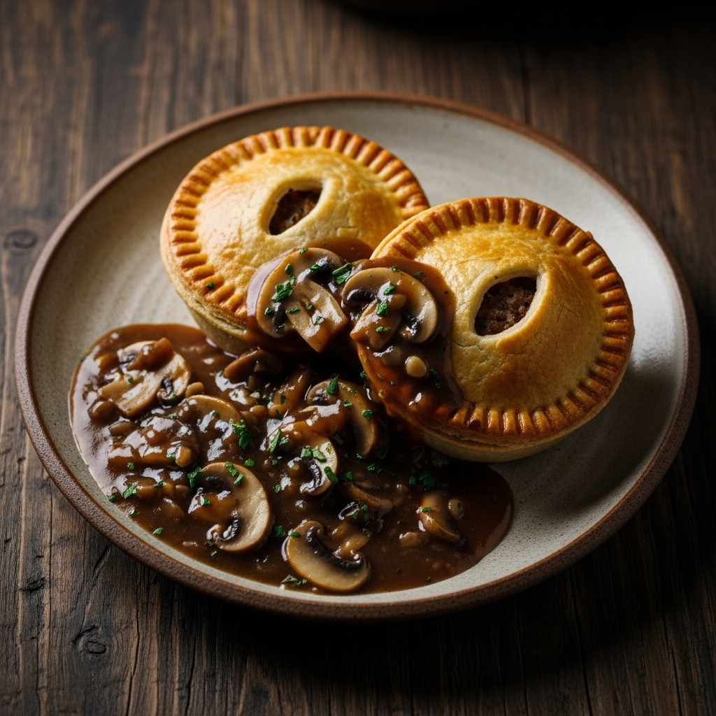 Keto Aussie Meat Pies with Mushroom Gravy: A Delectable Down Under Delight