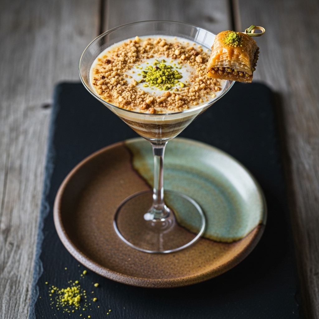 Keto Baklava Martini