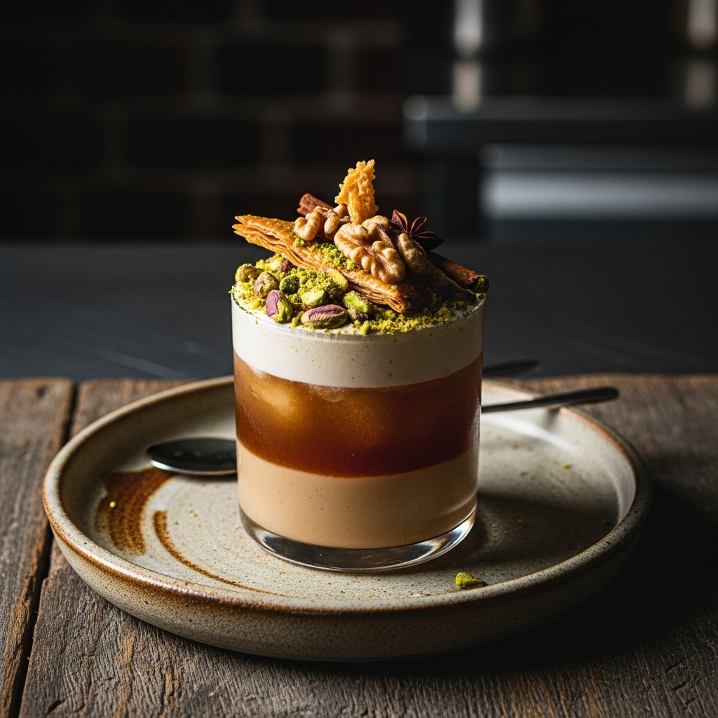 Keto Baklava Mocktail