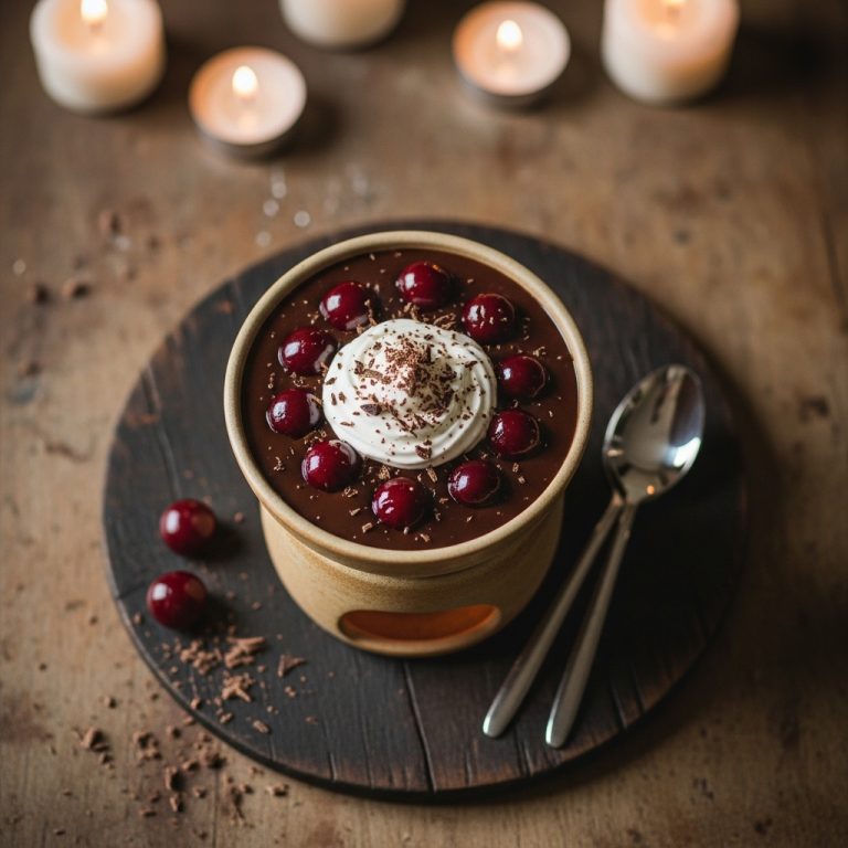 Keto Black Forest Fondue