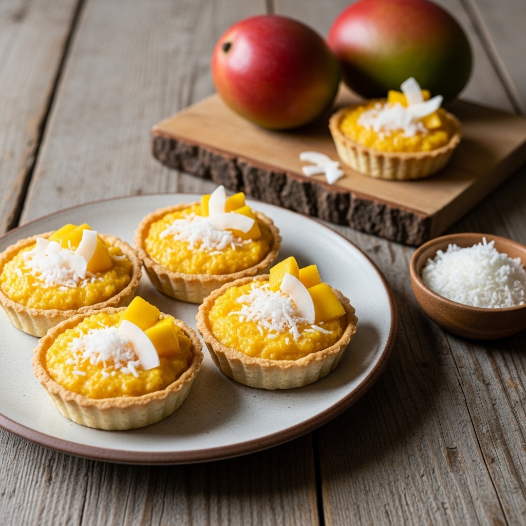 Keto Chilean Mango Coconut Macaroon Tartlets – A Flavorful Fusion Dessert Experience