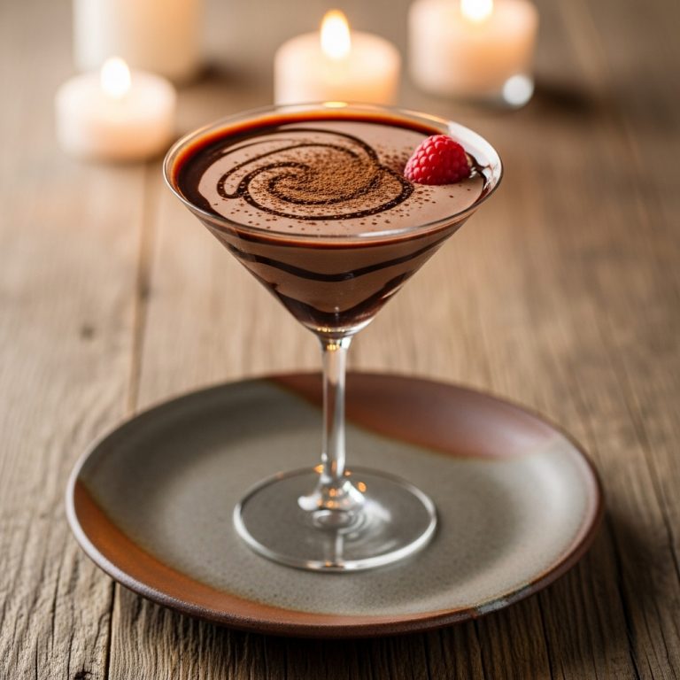 Keto Chocolate Martini