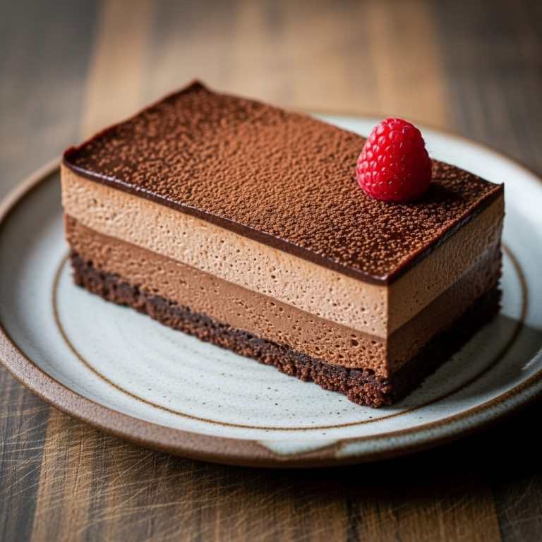 Keto Chocolate Mousse Torte
