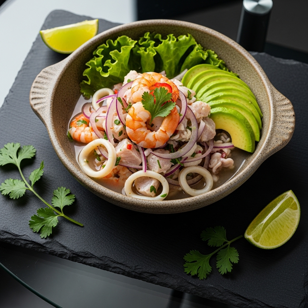 Keto Colombian Ceviche Delight: A Mouthwatering Seafood Extravaganza