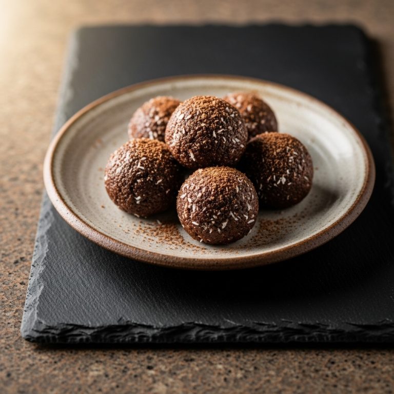 Keto Cuban Dessert: Mocha Coconut Fudge Bites