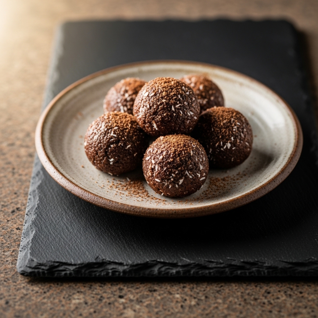 Keto Cuban Dessert: Mocha Coconut Fudge Bites