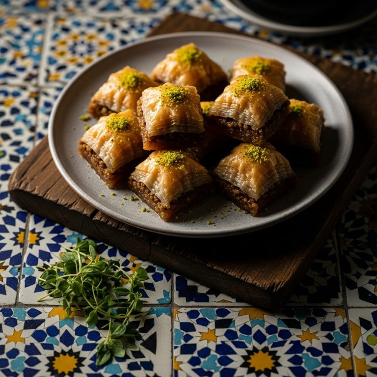 Keto-Friendly Baklava Bites