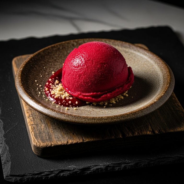 “Keto-Friendly Nigerian Zobo Sorbet: A Refreshing, Sensory Feast”