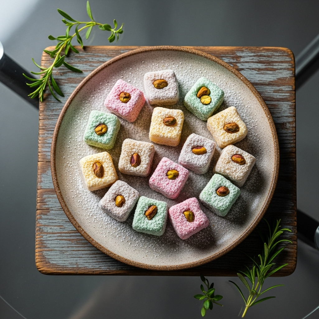 Keto-Friendly Turkish Delight Bites: A Delectable Fusion of Flavors