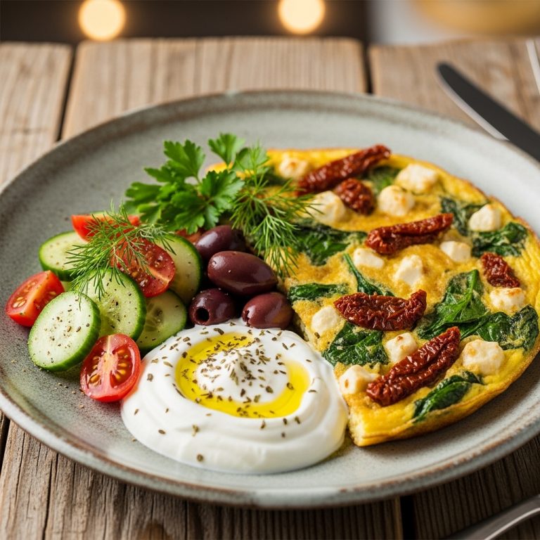 Keto Greek Brunch Delight