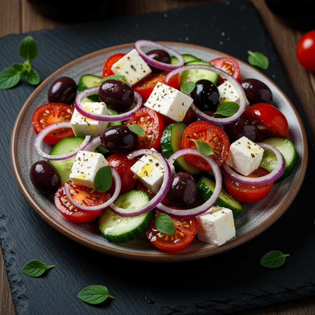 Keto Greek Salad Snack