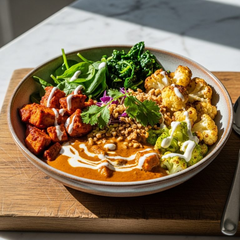 Keto Indian Bowl: A Spirited Fusion of Energy and Flavor