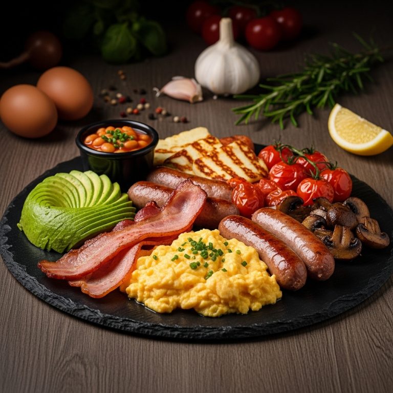 Keto Irish Breakfast: A Mouthwatering, Cinematic Experience