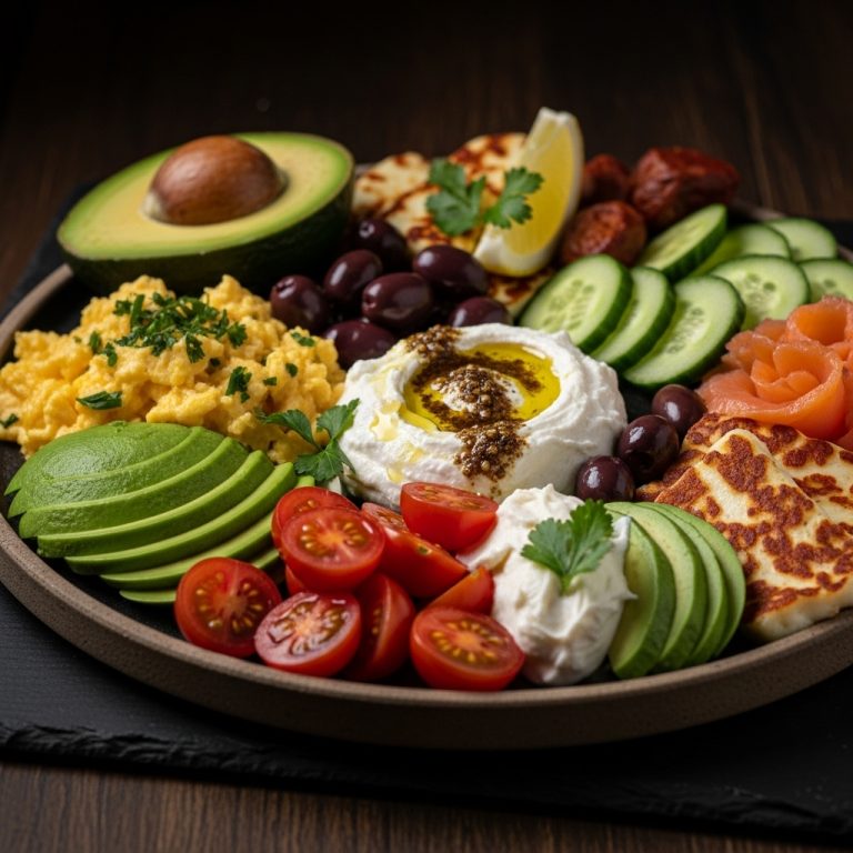 Keto Israeli Breakfast Feast: A Delectable Culinary Experience