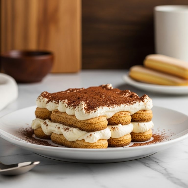 Keto Italian Dessert: Almond-Flour Tiramisu with Creamy Mascarpone Filling and Espresso-Soaked Ladyfingers