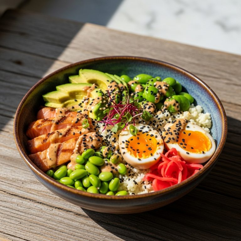 Keto Japanese Lunch Bowl: Rejuvenate Body and Spirit