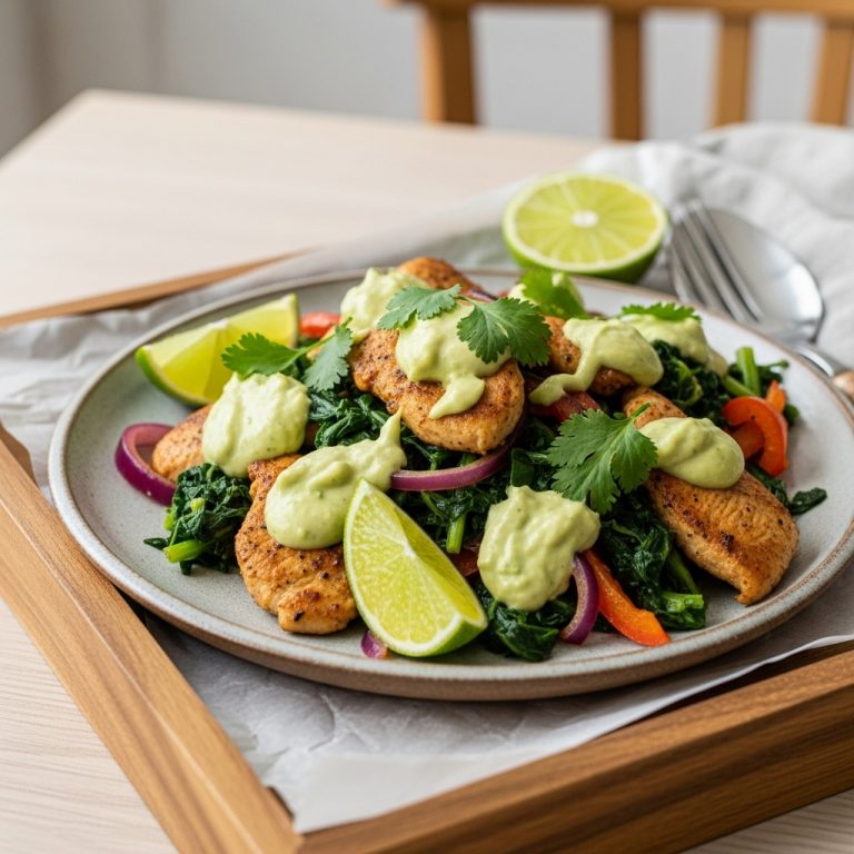 Kenyan Keto Chicken Sukuma Wiki Stir-Fry with Coconut Lime Rice